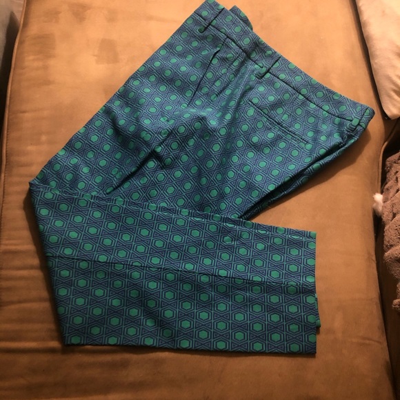 Fossil geometric print ankle pant - Picture 2 of 4